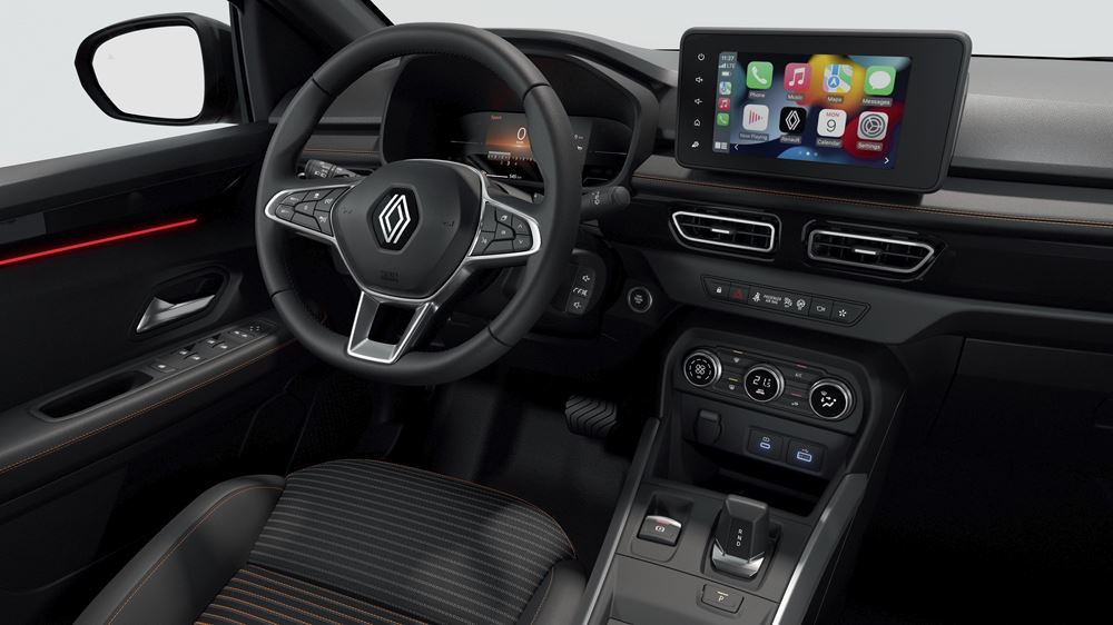 Le Renault Kardian affiche un look de petit SUV affirmé avec une silhouette robuste