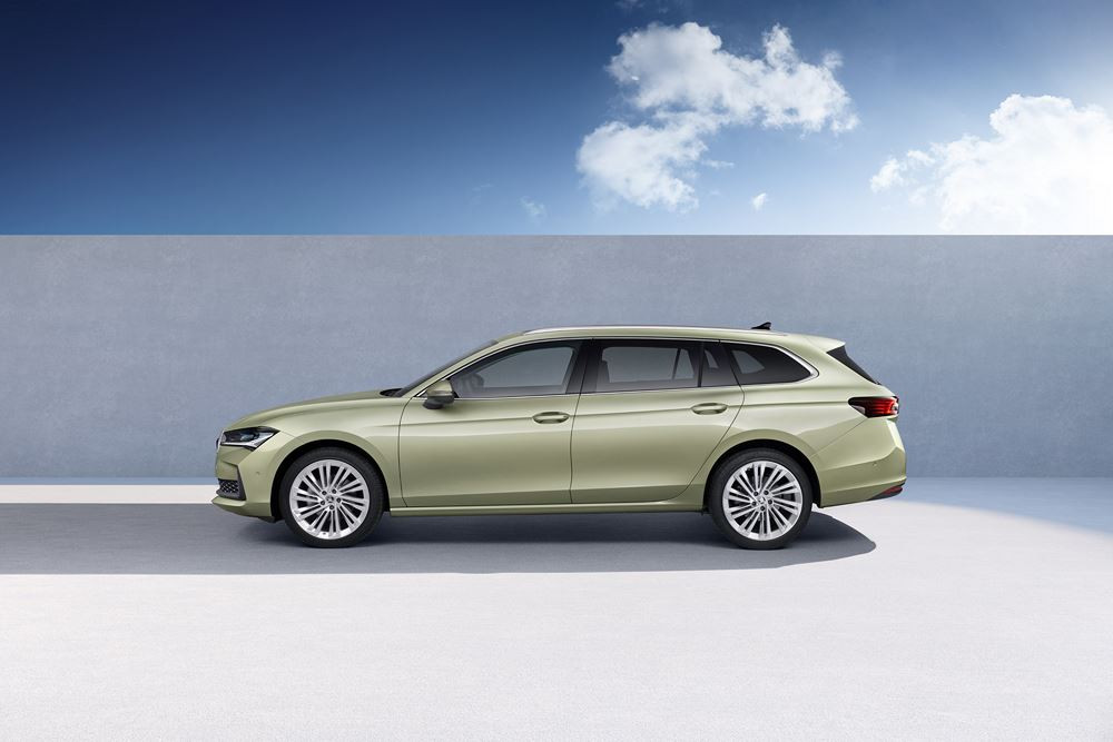 La Skoda Superb Combi de nouvelle génération propose un design intemporel plus sophistiqué