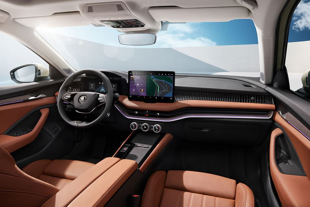La Skoda Superb Combi de nouvelle génération propose un design intemporel plus sophistiqué