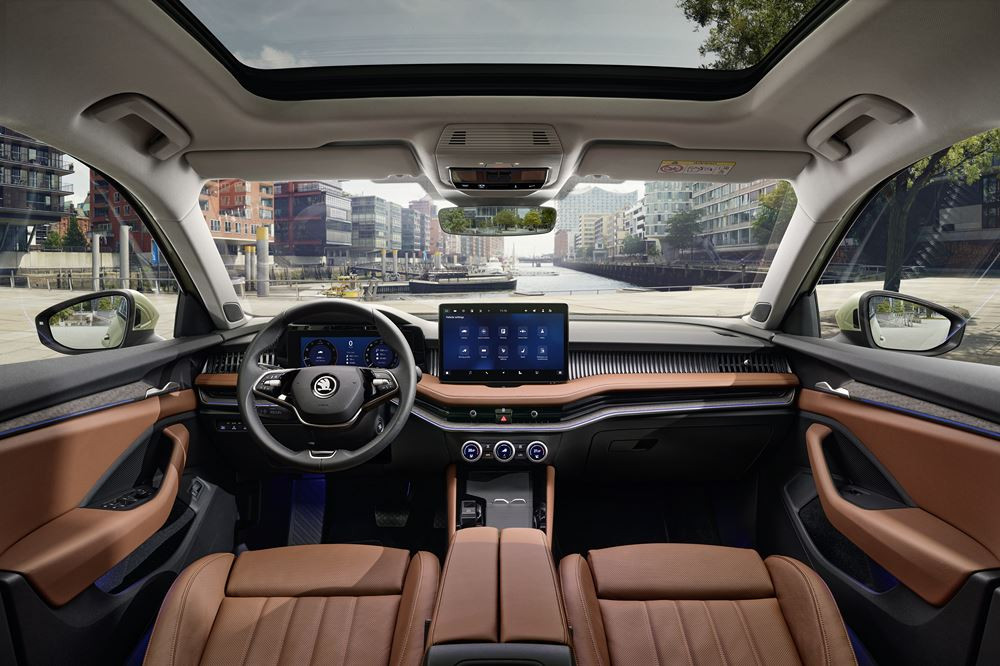 La Skoda Superb Combi de nouvelle génération propose un design intemporel plus sophistiqué