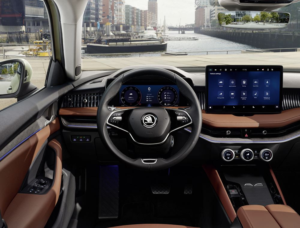 La Skoda Superb Combi de nouvelle génération propose un design intemporel plus sophistiqué