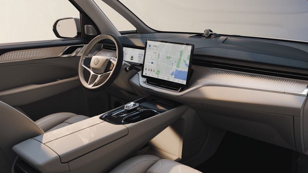 Le grand monospace électrique Volvo EM90 est un salon mobile confortable