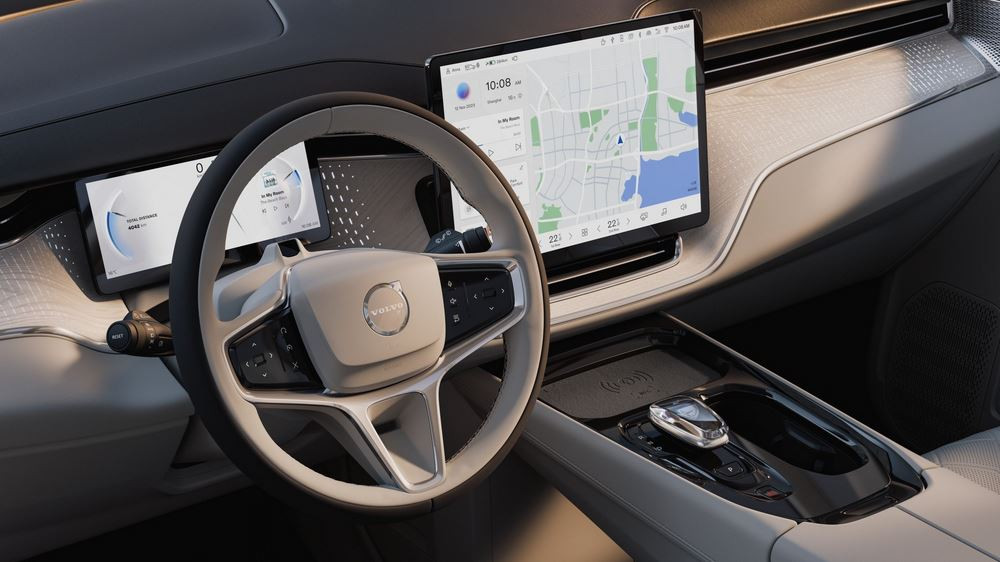 Le grand monospace électrique Volvo EM90 est un salon mobile confortable