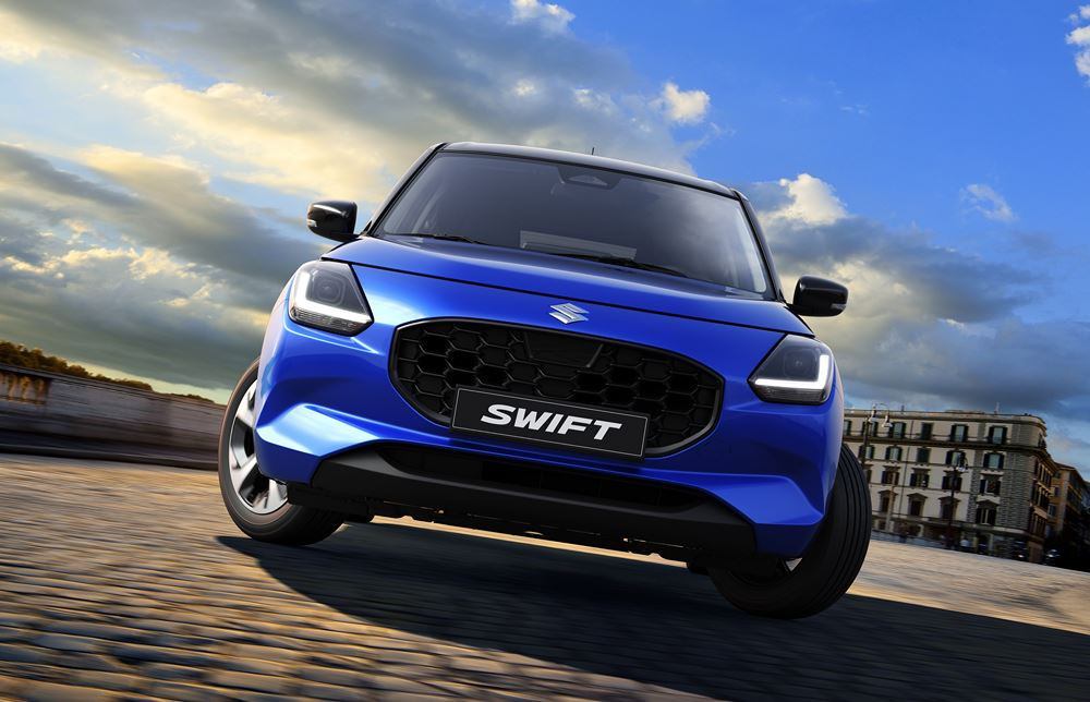 La citadine Suzuki Swift de quatrième génération se distingue par un design expressif
