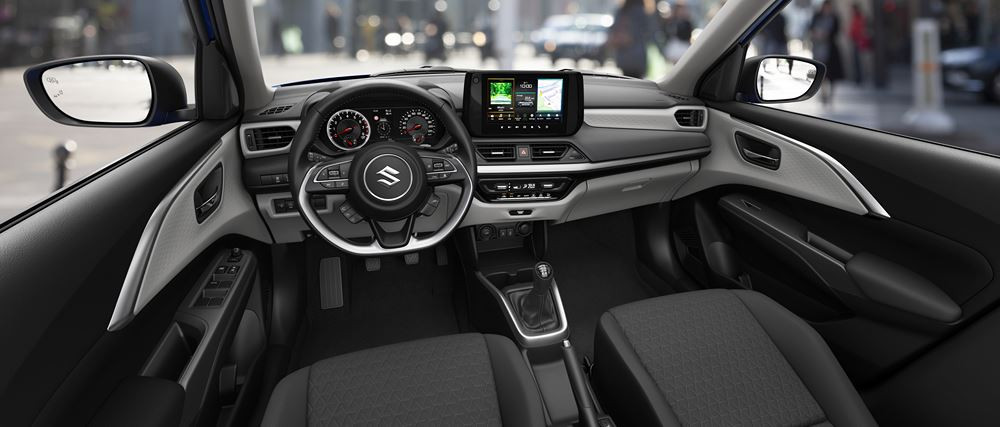 La citadine Suzuki Swift de quatrième génération se distingue par un design expressif