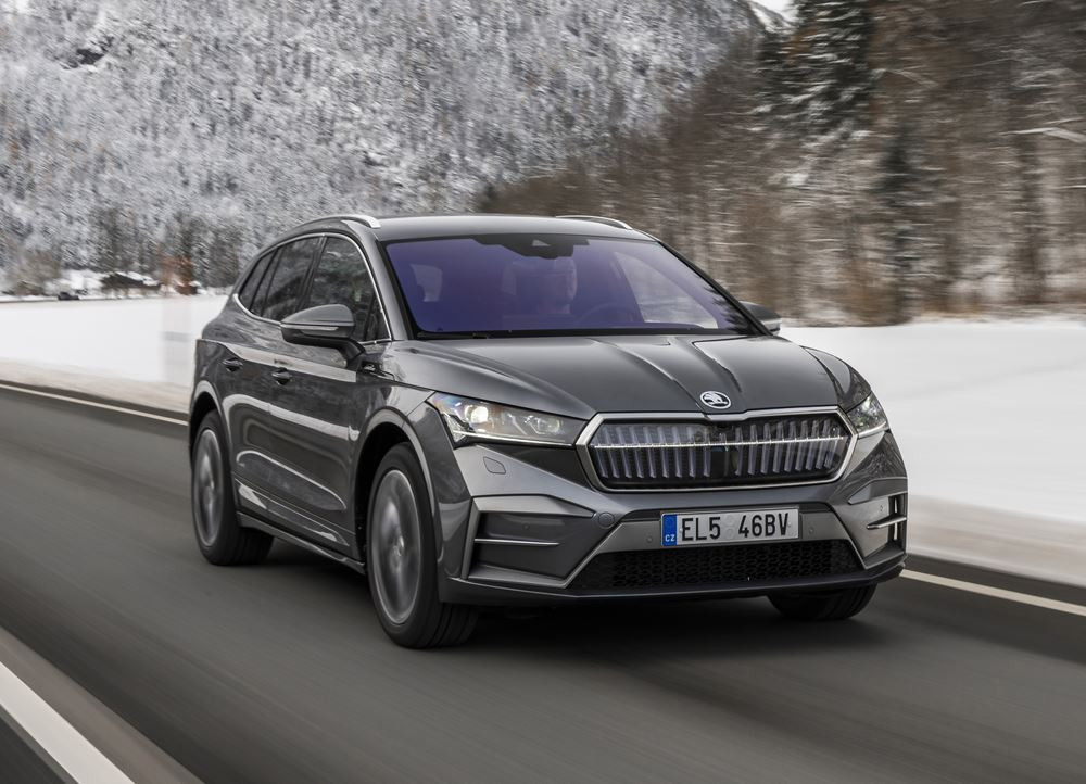 Le SUV électrique de taille intermédiaire Skoda Enyaq bénéficie d'améliorations techniques