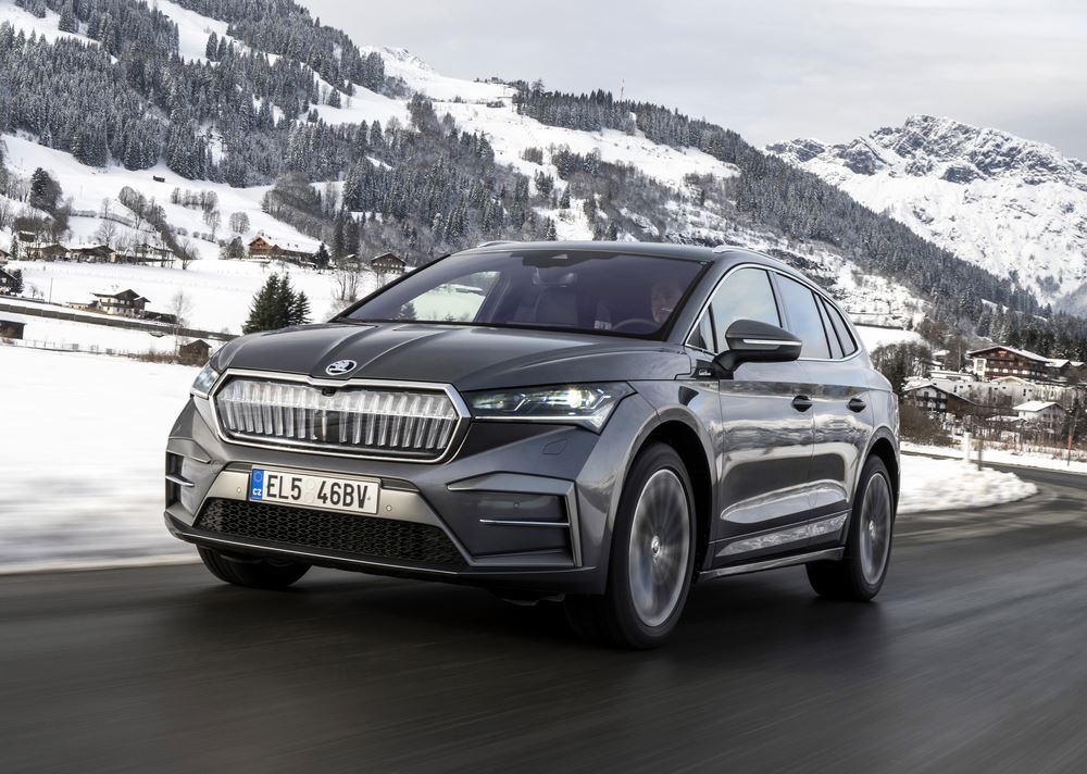 Le SUV électrique de taille intermédiaire Skoda Enyaq bénéficie d'améliorations techniques