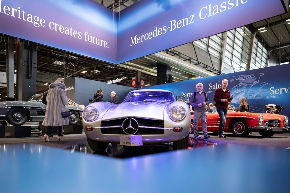 La 48ème édition du salon Rétromobile ouvre ses portes jusqu'au 4 février