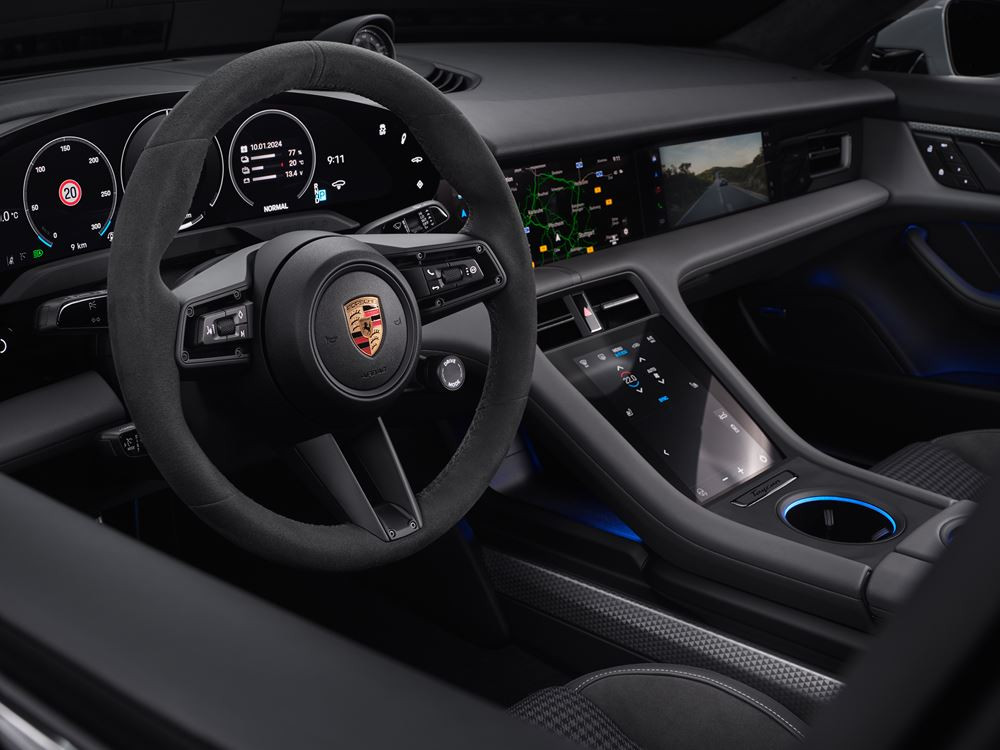 Le Porsche Taycan s'offre des améliorations quasiment dans tous les domaines