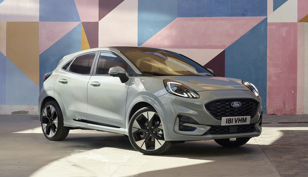 Le crossover urbain Ford Puma actualisé se distingue par ses proportions et sa silhouette