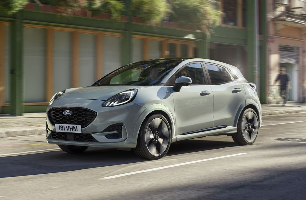 Le crossover urbain Ford Puma actualisé se distingue par ses proportions et sa silhouette