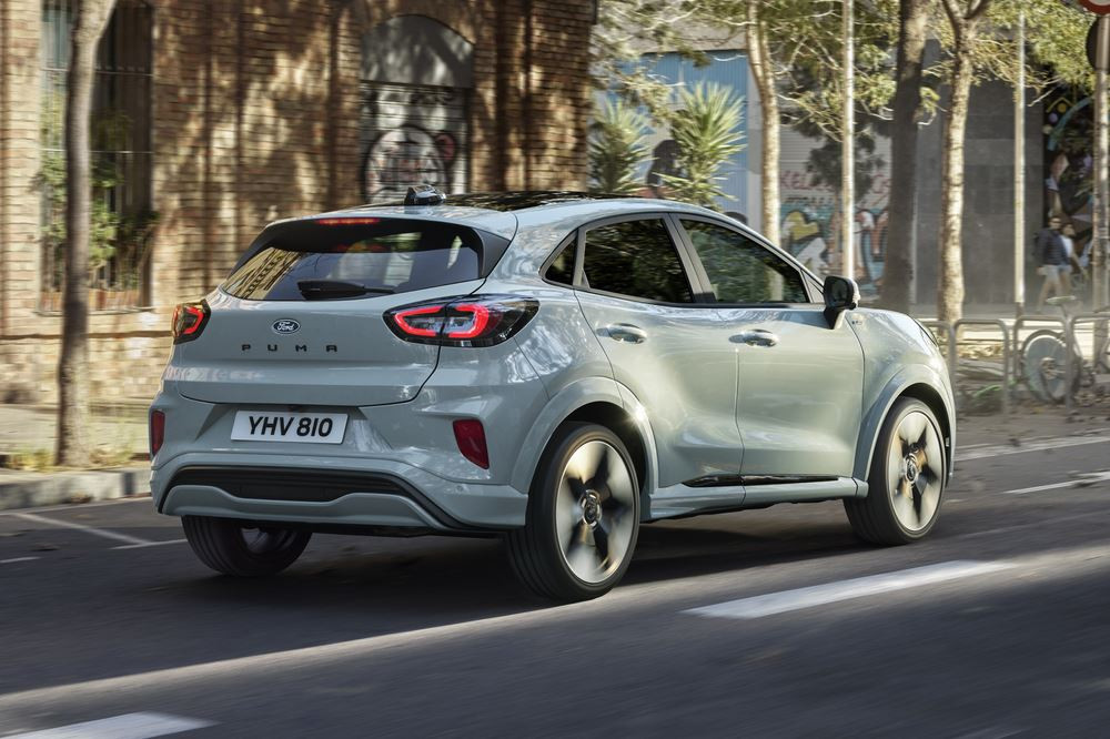 Le crossover urbain Ford Puma actualisé se distingue par ses proportions et sa silhouette