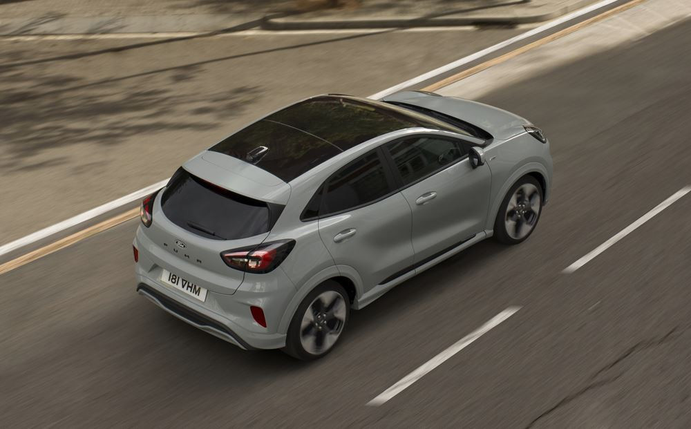 Le crossover urbain Ford Puma actualisé se distingue par ses proportions et sa silhouette