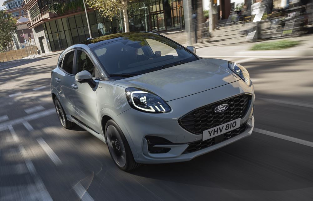 Le crossover urbain Ford Puma actualisé se distingue par ses proportions et sa silhouette