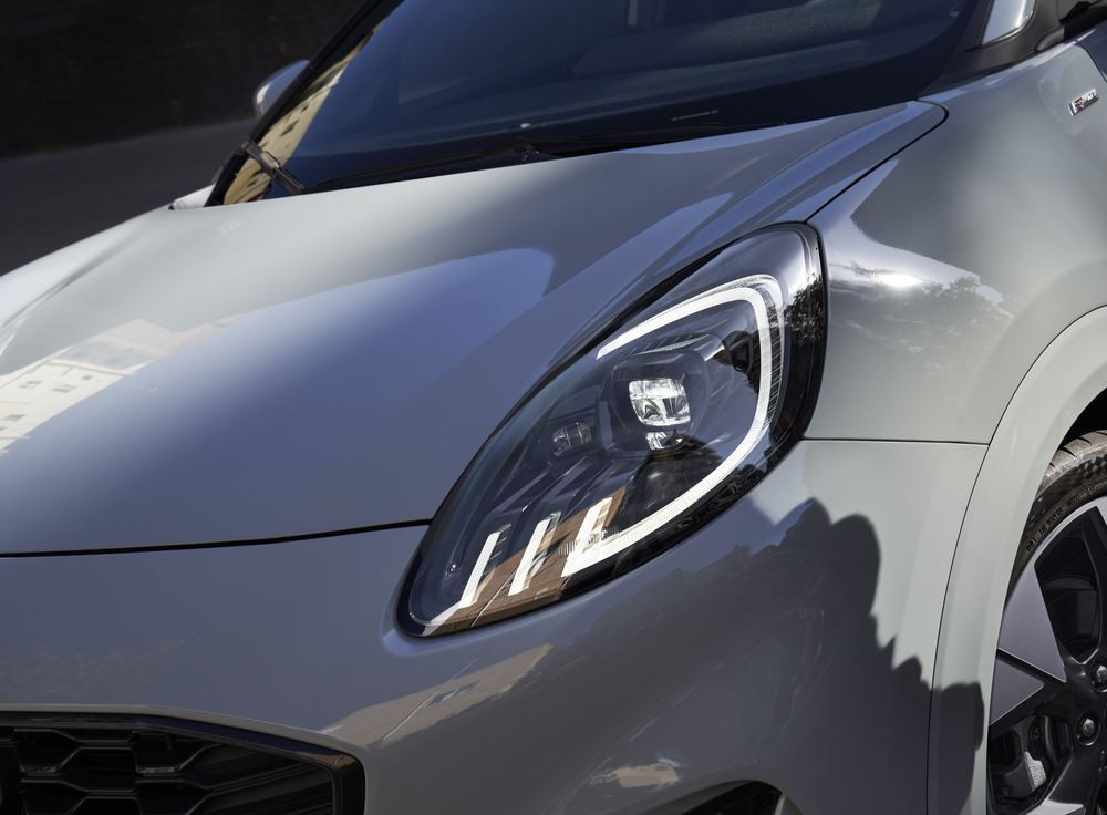 Le crossover urbain Ford Puma actualisé se distingue par ses proportions et sa silhouette