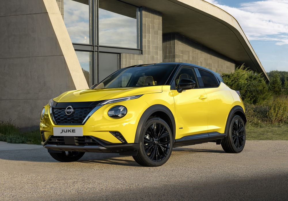Le crossover urbain Nissan Juke bénéficie d'une légère mise à jour
