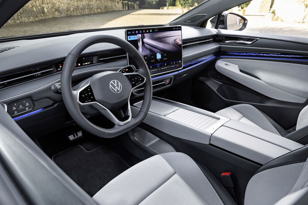 Le grand break électrique Volkswagen ID.7 Tourer vise une autonomie jusqu'à 685 km