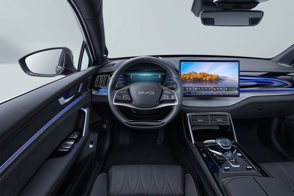 Le SUV électrique 7 places à traction intégrale Byd Tang affiche une autonomie jusqu'à 530 km
