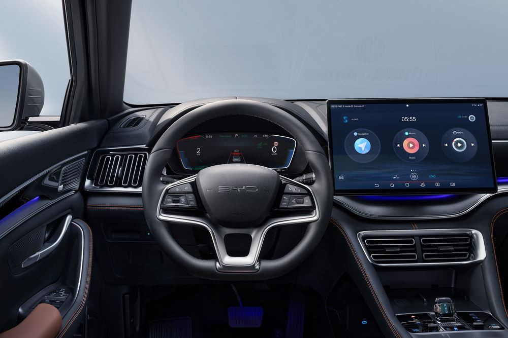 Le SUV hybride rechargeable du segment D Byd Seal U DM-i revendique une efficacité énergétique élevée