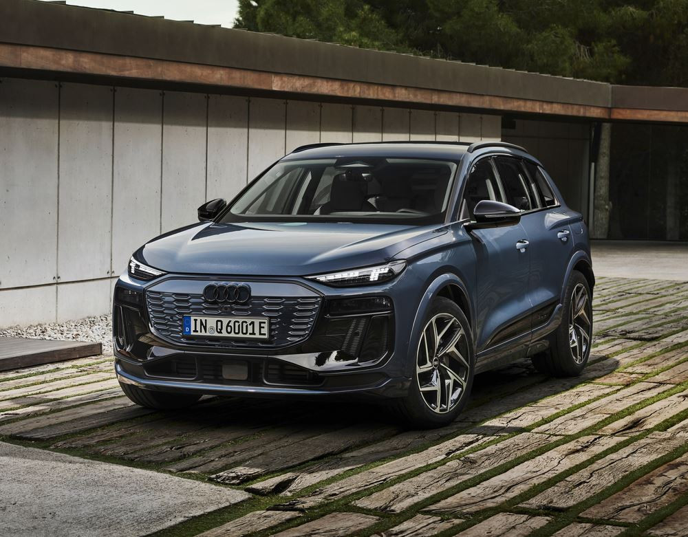 L'Audi Q6 e-tron électrique représente un bond technologique en matière de mobilité électrique