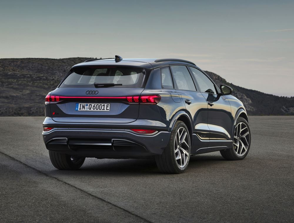 L'Audi Q6 e-tron électrique représente un bond technologique en matière de mobilité électrique
