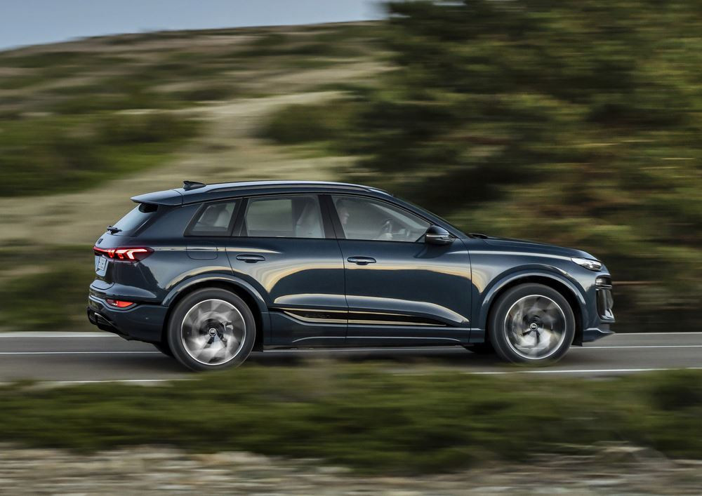 L'Audi Q6 e-tron électrique représente un bond technologique en matière de mobilité électrique