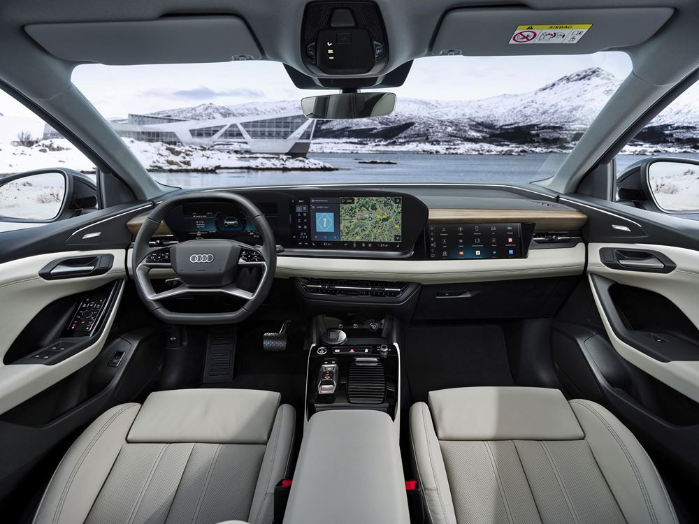 L'Audi Q6 e-tron électrique représente un bond technologique en matière de mobilité électrique