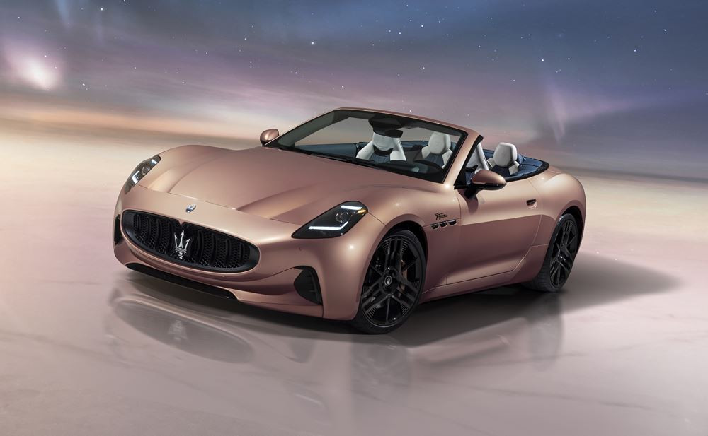 La Maserati GranCabrio Folgore adopte un système de propulsion électrique à batterie