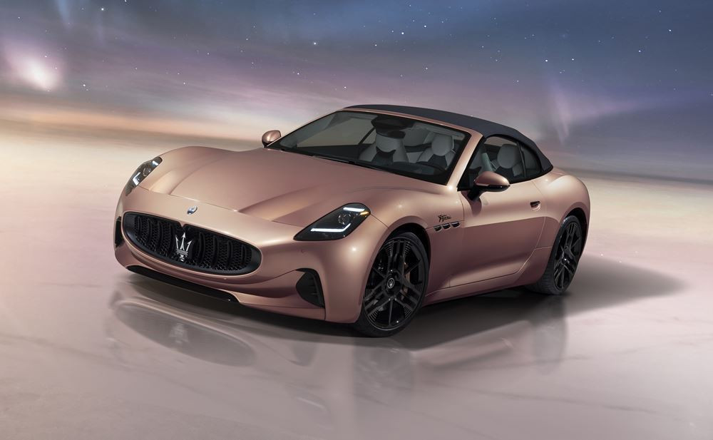 La Maserati GranCabrio Folgore adopte un système de propulsion électrique à batterie