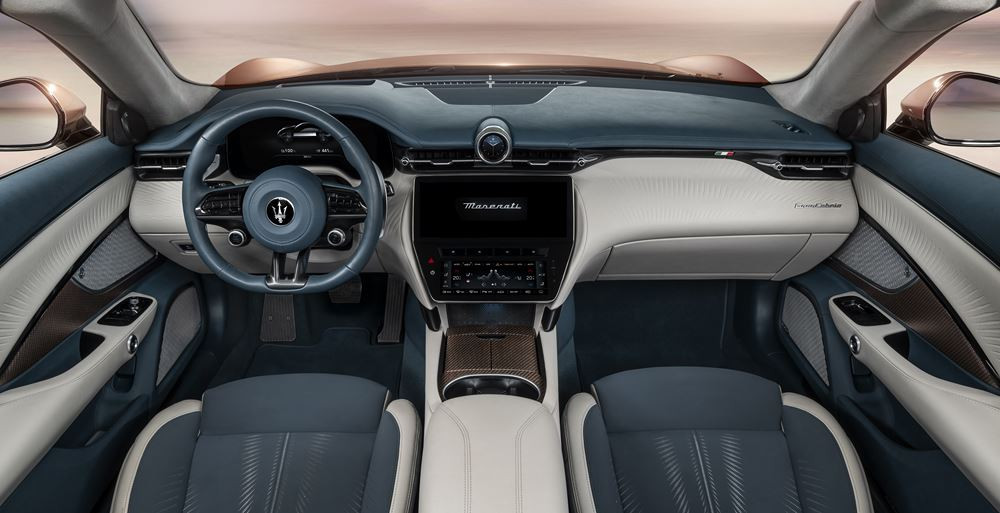 La Maserati GranCabrio Folgore adopte un système de propulsion électrique à batterie