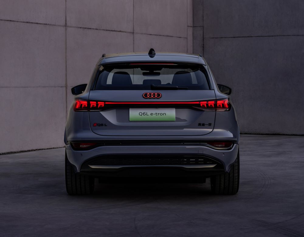 Le SUV électrique Audi Q6L e-tron est dédié au marché chinois
