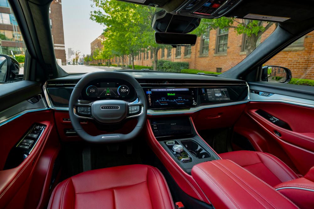 La Jeep Wagoneer S électrique affiche une autonomie d'environ 480 km