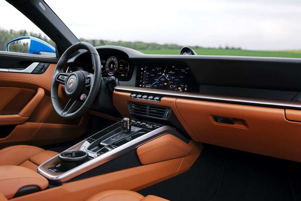 La Porsche 911 Coupé bénéficie de modifications ciblées pour améliorer l'aérodynamisme et les performances