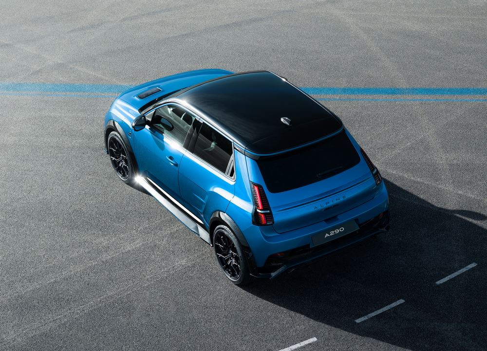 La petite sportive Alpine A290 entre dans l'ère électrique