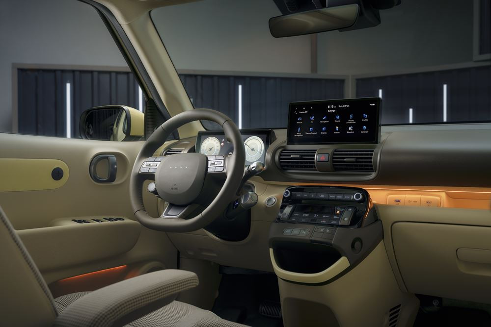 Le SUV urbain électrique Hyundai Inster revendique jusqu'à 355 km d'autonomie WLTP