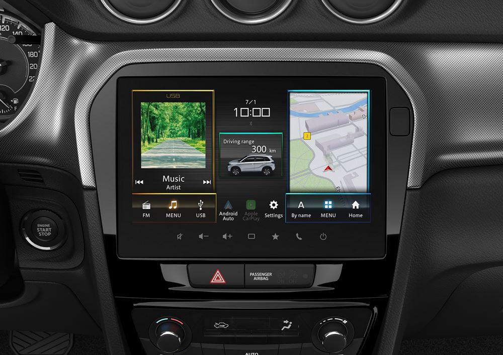 Le SUV urbain Suzuki Vitara Hybrid se renouvelle dans la continuité