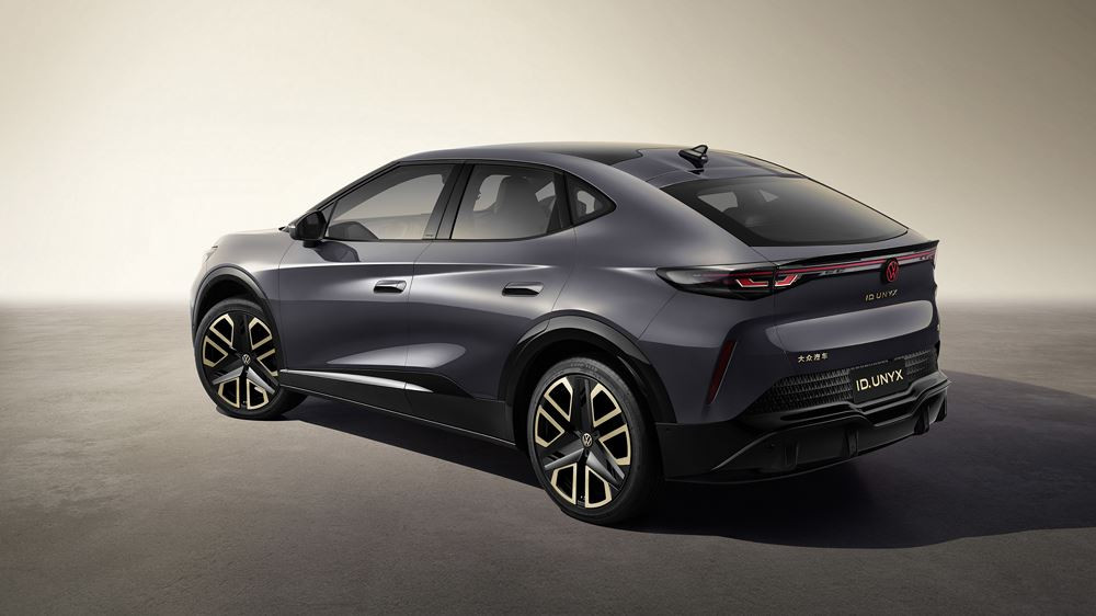 Le SUV coupé électrique Volkswagen ID. Unyx se distingue par un design progressif
