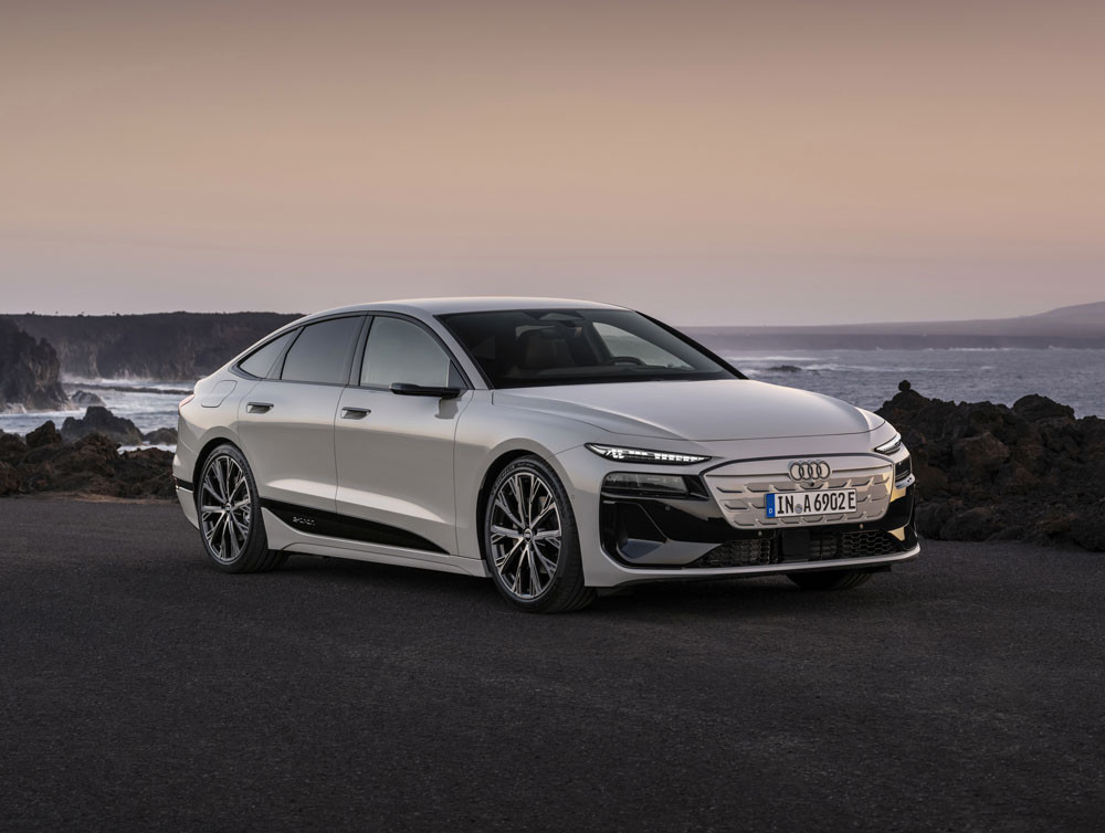 La grande routière Audi A6 Sportback e-tron affiche la nouvelle philosophie de design d'Audi