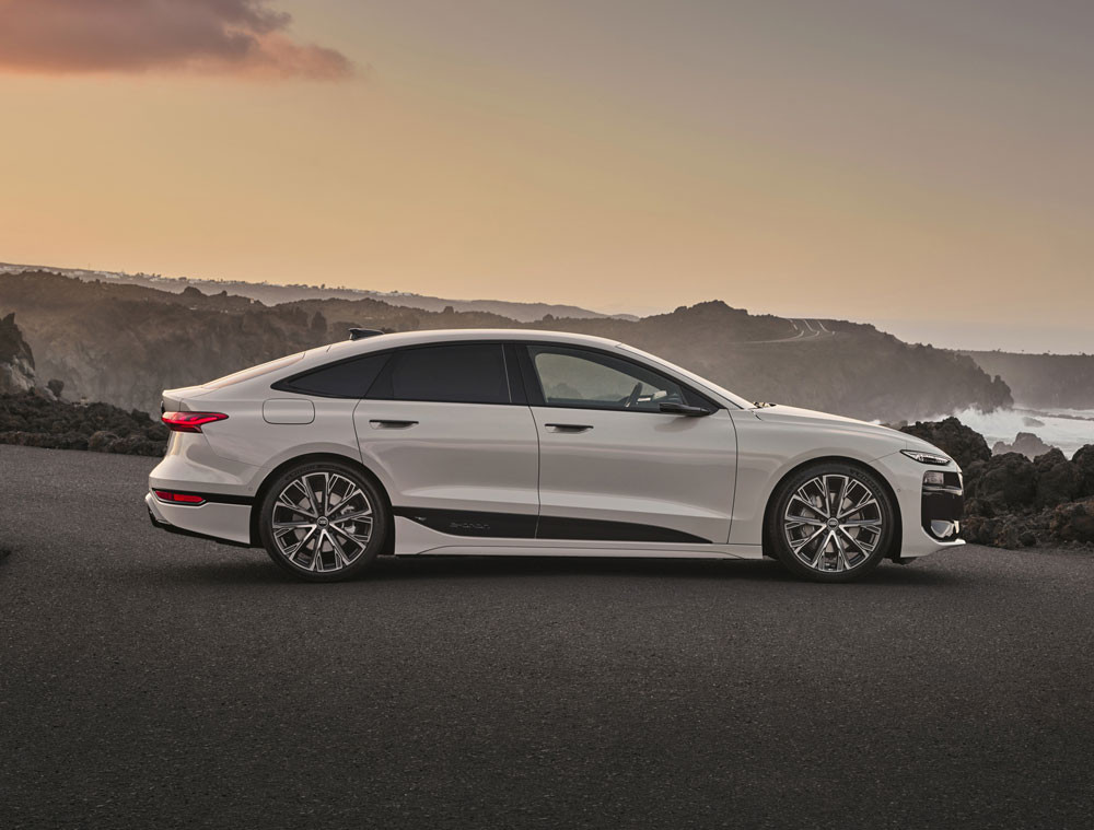 La grande routière Audi A6 Sportback e-tron affiche la nouvelle philosophie de design d'Audi