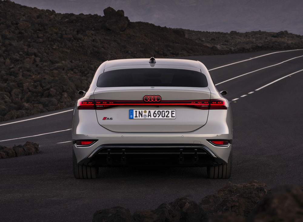 La grande routière Audi A6 Sportback e-tron affiche la nouvelle philosophie de design d'Audi