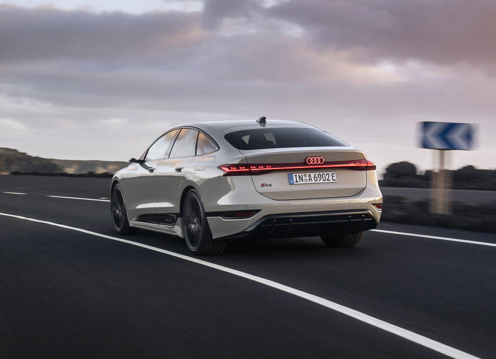 La grande routière Audi A6 Sportback e-tron affiche la nouvelle philosophie de design d'Audi