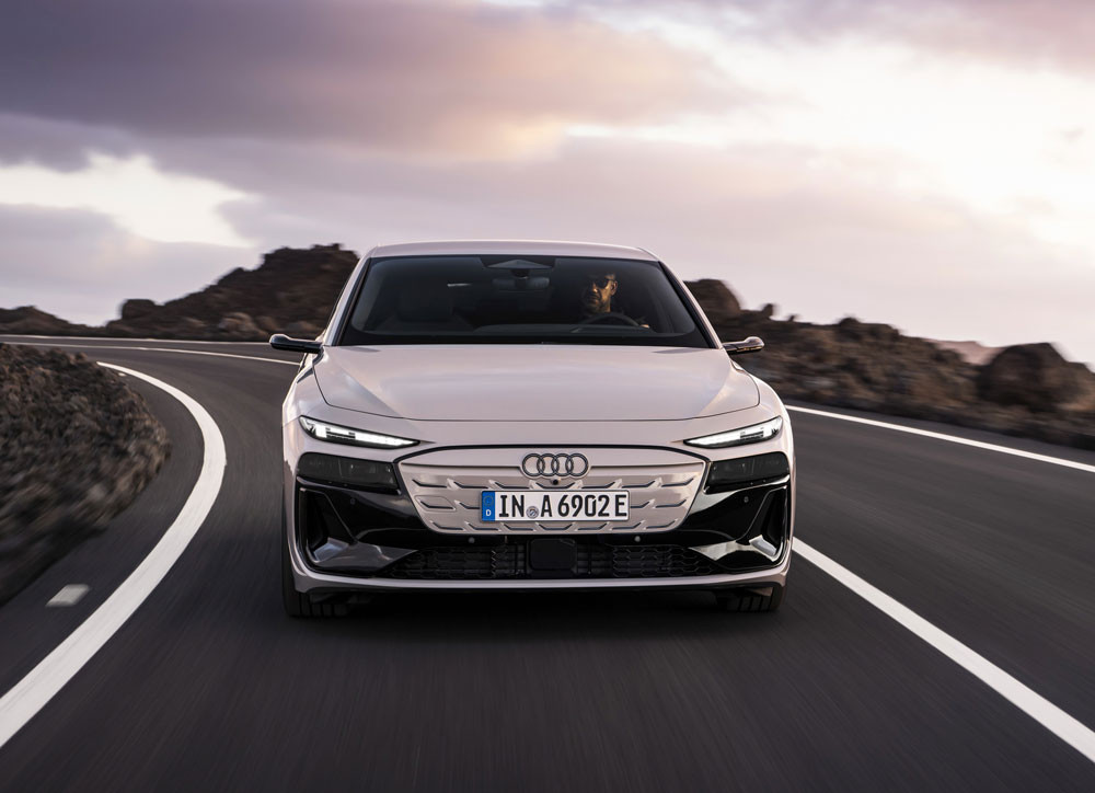 La grande routière Audi A6 Sportback e-tron affiche la nouvelle philosophie de design d'Audi