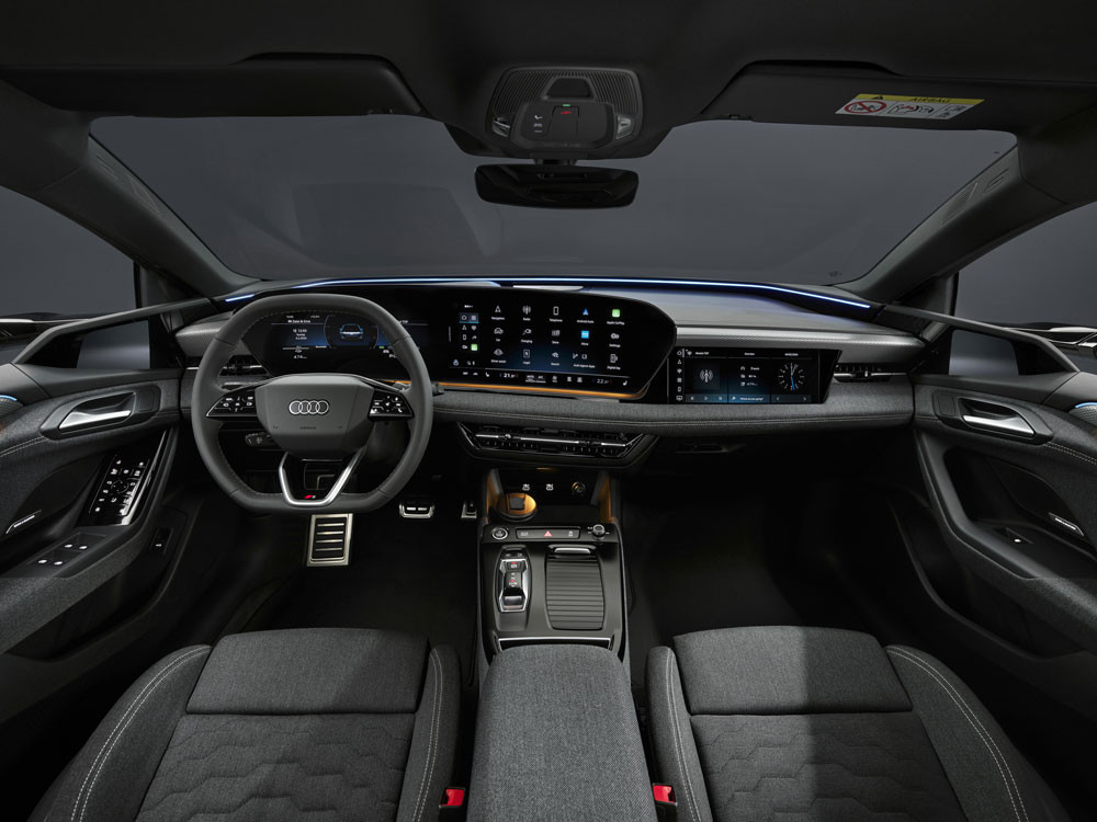 La grande routière Audi A6 Sportback e-tron affiche la nouvelle philosophie de design d'Audi