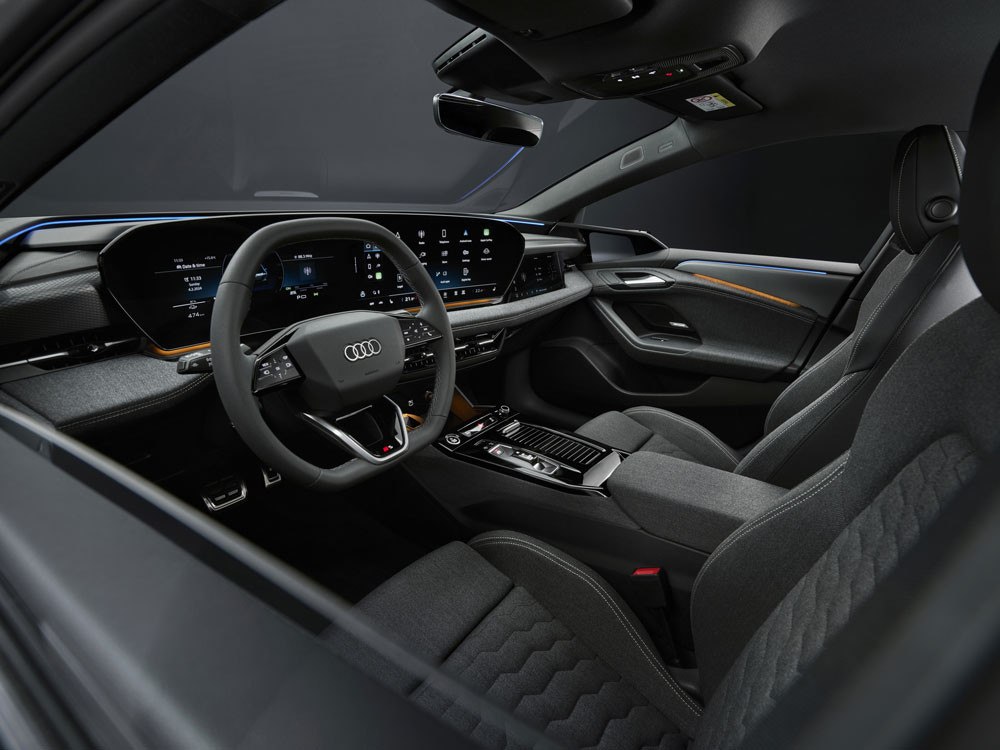 La grande routière Audi A6 Sportback e-tron affiche la nouvelle philosophie de design d'Audi