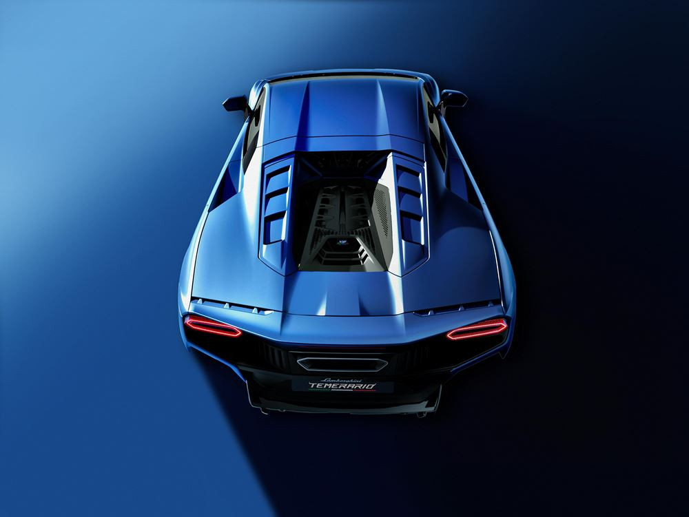 La supercar Lamborghini Temerario embarque un bloc hybride V8 biturbo de 920 ch