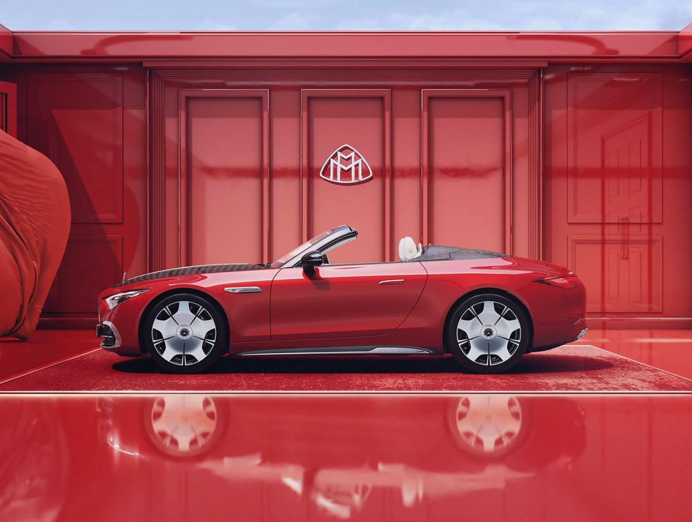 La Mercedes-Maybach décapotable SL 680 est le modèle le plus sportif de l'histoire de la marque Maybach