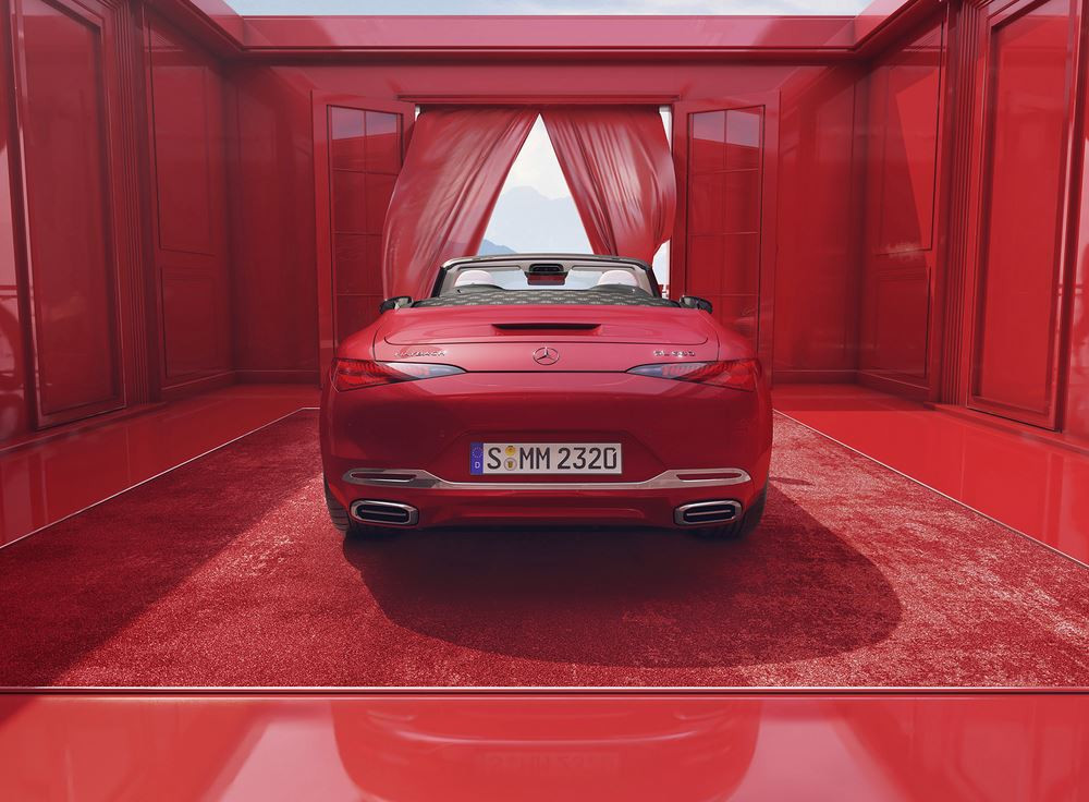 La Mercedes-Maybach décapotable SL 680 est le modèle le plus sportif de l'histoire de la marque Maybach