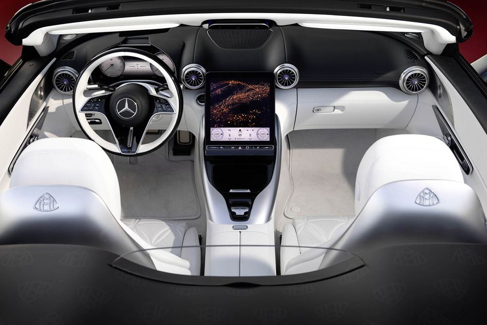 La Mercedes-Maybach décapotable SL 680 est le modèle le plus sportif de l'histoire de la marque Maybach