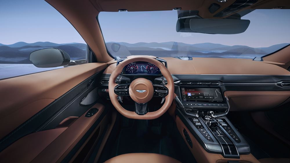 L'Aston Martin Vanquish embarque un V12 bi-turbo de 835 ch pour 1 000 Nm de couple