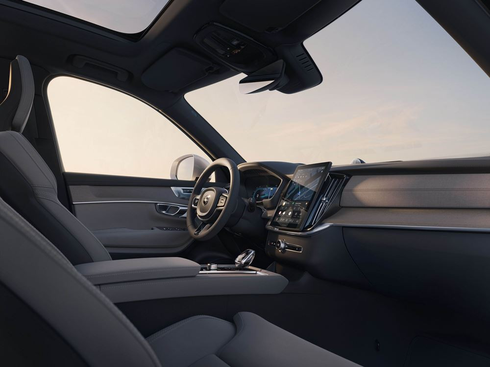Le Volvo XC90 sept places affiche un design extérieur plus contemporain